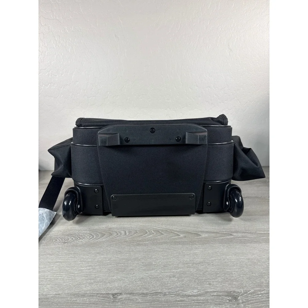 Hopkins Medical Products Rolling Med Bag with EZ-View: Waterproof, Black